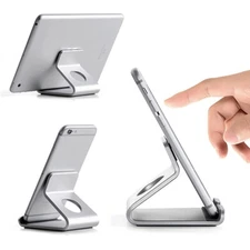 Aluminum Cell Phone Stand For iPhone 14 Plus 15 Pro Max Desk Holder Tablet Mount
