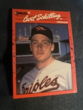 1990 Donruss Curt Schilling Card