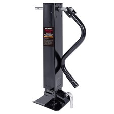 Heavy-duty Drop Leg 12k Trailer Jack - 12000 Lbs Side Pull Pin Wind With Handle