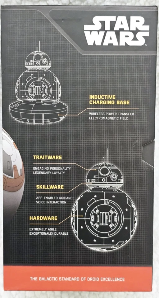 BN/CAJA ABIERTA/Disney Sphero BB-8 Star Wars App-Habilitado Droid/¡BAJO, ENVÍO RÁPIDO! Foto 3 de 4