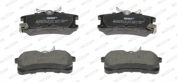 2X Ferodo DDF2000C Bremsscheibe FüR Audi Cupra Seat Skoda VW-image