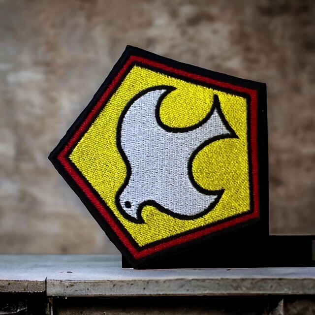 Peacemaker Symbol Embroidery Patch Multi Sizes 3.36