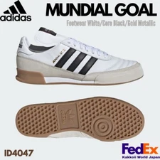 adidas Soccer shoes MUNDIAL GOAL Footwear White/Core Black ID4047 Indoor NEW!!