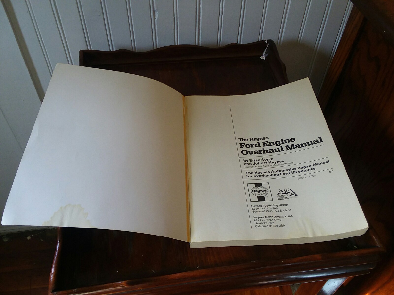 Haynes Techbook: Ford Engine Overhaul Manual by John Haynes (1991,  Paperback) | eBay