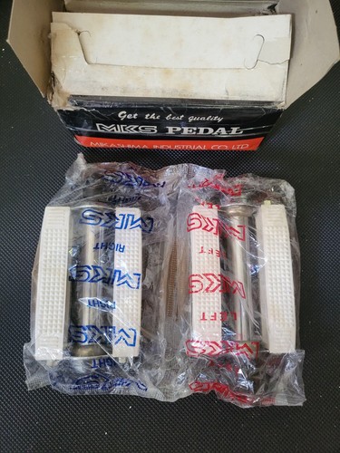Pédales MKS Vintage 9/16 Esquartz 107 NOS - Sans Emballage