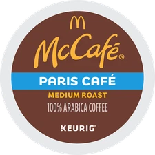McCafe Paris Cafe Coffee 24 to 144 Keurig K cups Pick Any Size