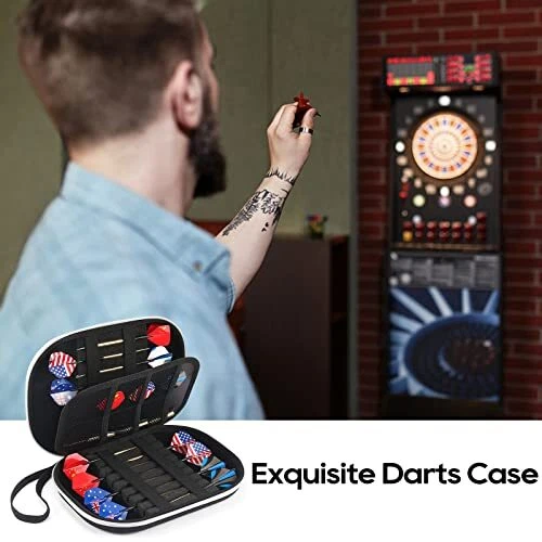 Aarts Case Dart Case Dart Cases Mens Holds 18 Darts Portable Robust EVA Material - Picture 2 of 7