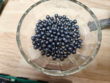 25 cal .250" 24 grain swaged soft lead round ball pellets 100 250 or 500 ct