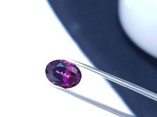Purple Garnet 2.95Cts Mozambique Purple Garnet  Garnet Oval Shape - Bild 10 von 12