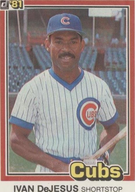 1981 Donruss - Ivan De Jesus #483 - 1 of 1