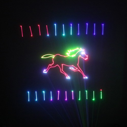 1W RGB Animation Laser Projektor Licht DMX ILDA SD Karte DJ Party Bühnenbeleuchtung - Bild 12 von 12