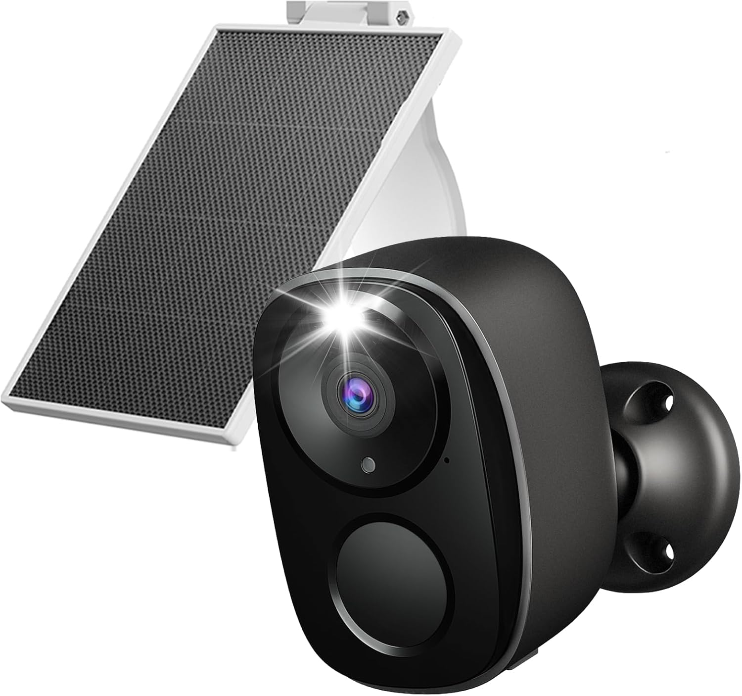 Security Camera Wireless Outdoor with Solar Panel-2K Battery Powered Cameras for-image