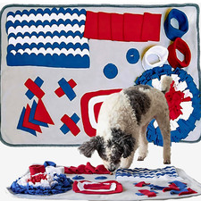 Interactive Non-Slip Snuffle Mat Slow Feeder Puzzle for Curious Cats Dogs Pets