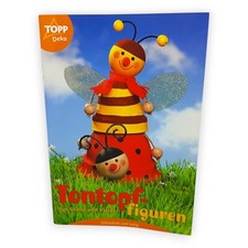 Tontopffiguren für Grosse und Kleine farbenfroh und lustig Topp Deko Heft 2003