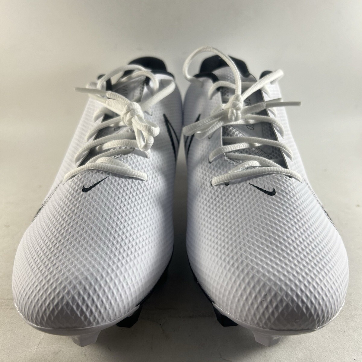 Size 10 Nike Vapor Edge Speed 360 White Football Cleats CD0082-100 - NEW Nike Vapor Edge Speed 360 Football Cleats White Black Size  main image 2