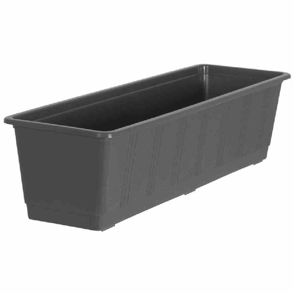 "Thermo Geli Plastic Blumenkasten,,Standard\"60Cm Anthrazit Blumentopf Planzentopf"-image