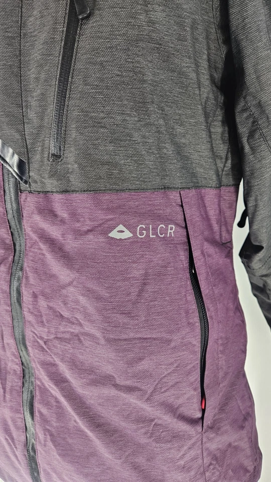 Jaqueta feminina 4478 686 Glcr Collection roxa infidry Recco shell ski... - Imagem 3 de 4