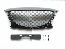 New Mazdaspeed Style Matte Black Honeycomb Grille For 2014 2015 2016 Mazda 3