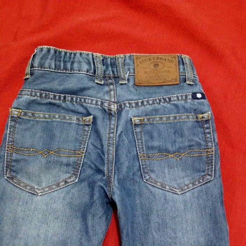 LUCKY BRAND BLUE JEANS Handcrafted Billi Straight Kids Girls Unisex 4 - Picture 3 of 12