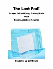 100ct 30x30" PRO Grade 5-Layer Quilted Puppy Training Pads Scented-Polymer Gel 