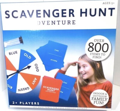 Anker Play Scavenger Hunt Adventure Indoor/Outdoor 800 Item Search - NEW