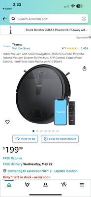 robot vacuum cleaner