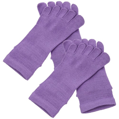 2 Pairs Feet Socks Toe Socks For Women Toe Sports - Picture 7 of 12