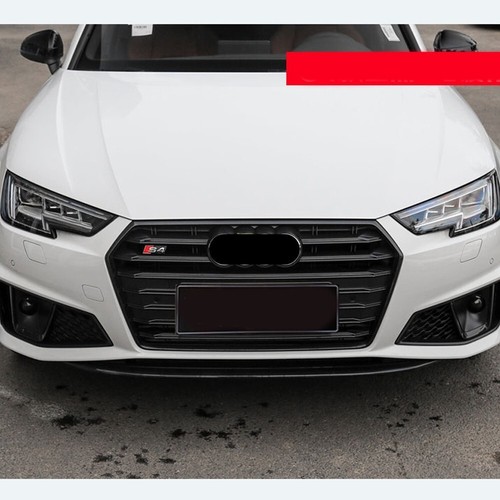 Frontgrill für Audi A4 B9 8W S4 2016-2019 Kühlergrill S4 Glänzend Schwarz Grill - Bild 1 von 7