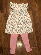 Girls Size 12-14 Boutique Ballerina Ruffle Set