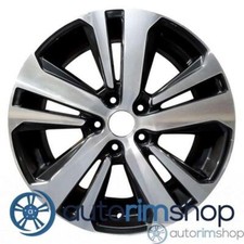 Subaru Outback Legacy 2018 2019 18" OEM Wheel Rim 28111AL16A Machined Black