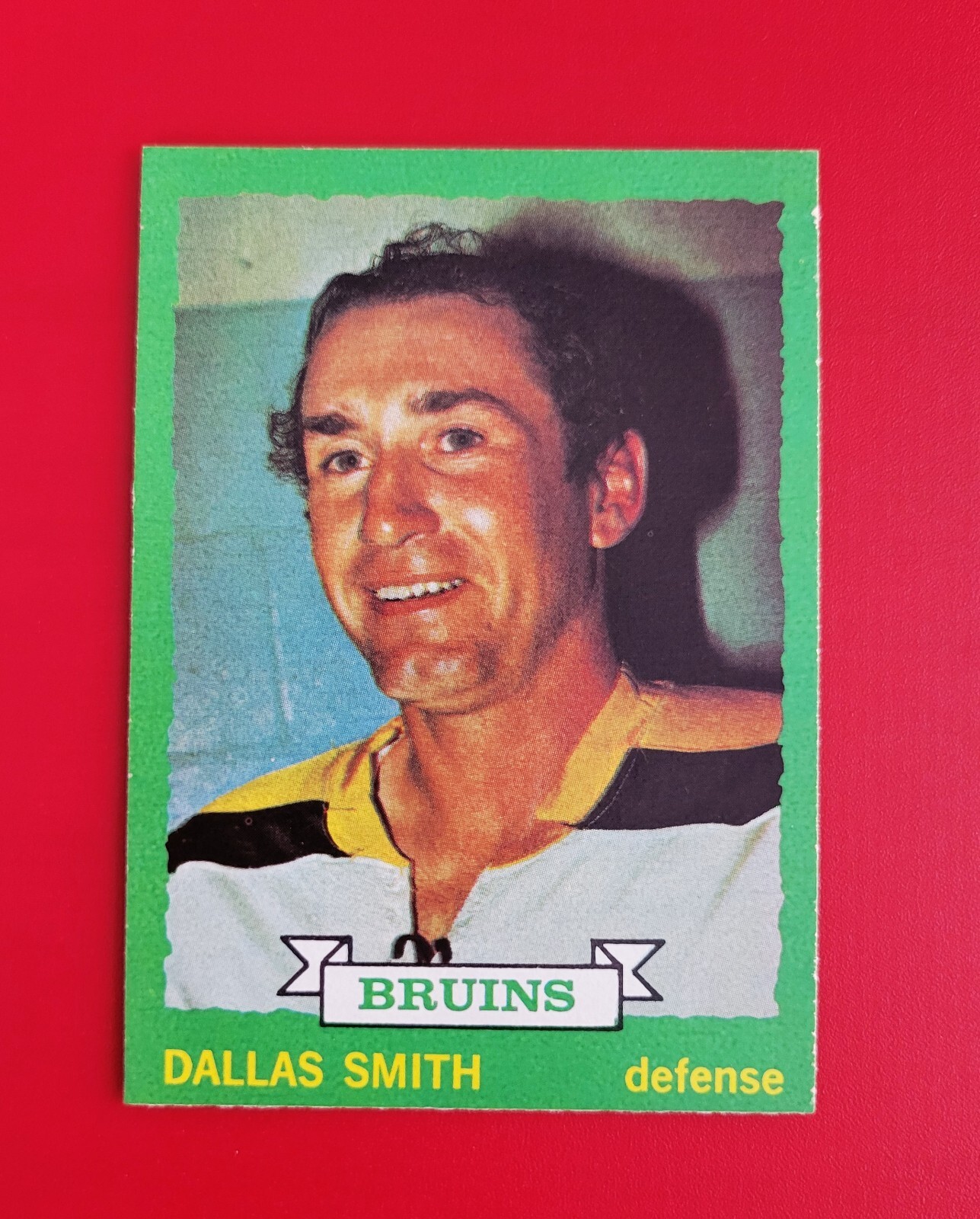 OPC 1973 #167 Dallas Smith - Bruins (Near Mint) (LT Back) SET BREAK