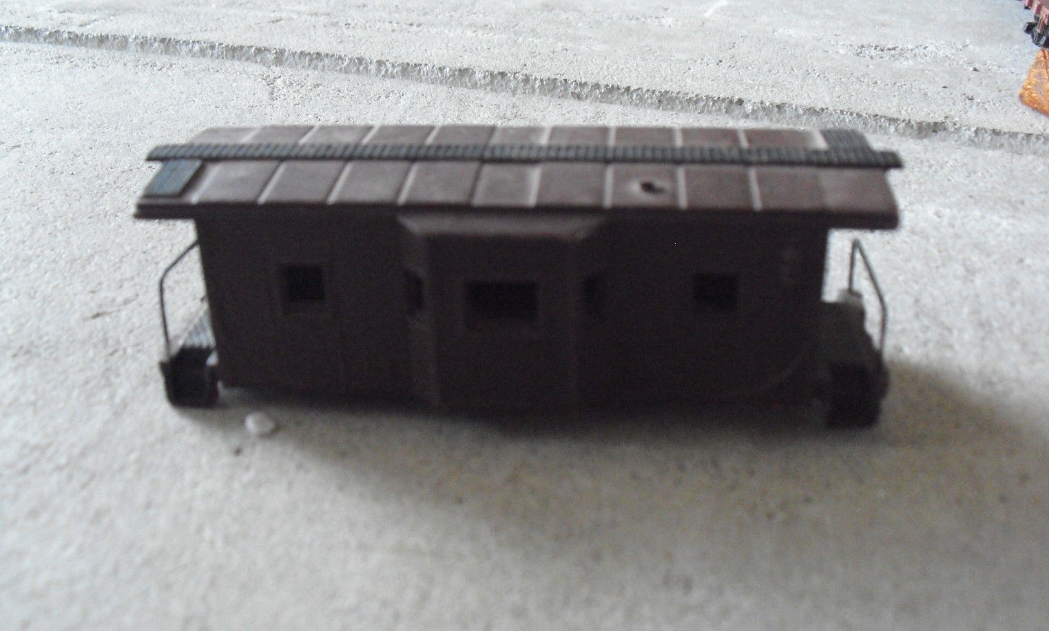 Vintage HO Scale Marx Bay Window Caboose Body No Trucks | eBay