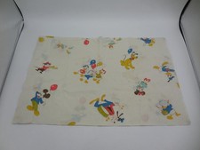 Vintage Toddler Pillowcase Disney Mickey Minnie Mouse Donald Duck Pluto