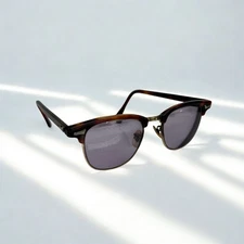 Vintage Art Craft Rochester USA 145 The Clubman Tortoise Sun Glasses 48-20