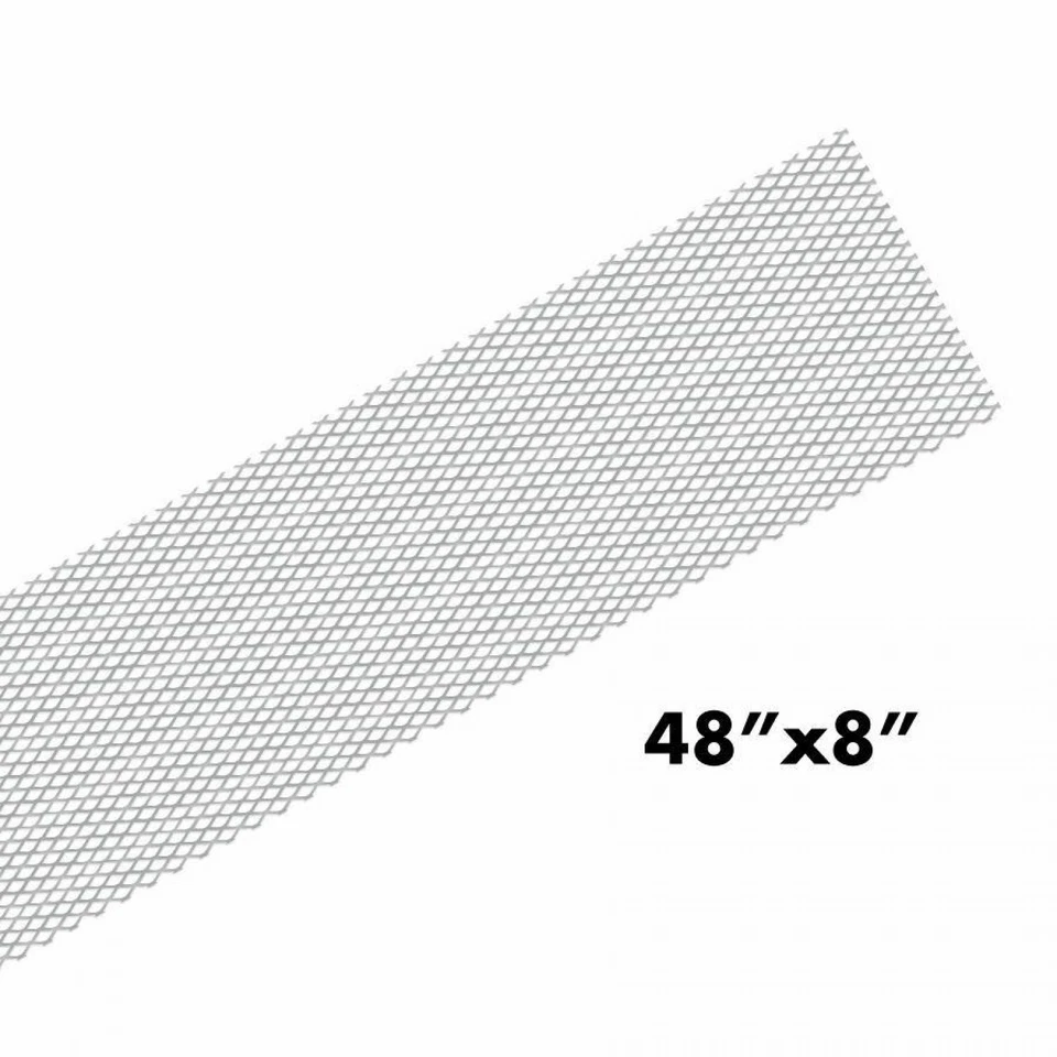 UltraMesh Silver Grill Malla 8 pulgadas x 48 pulgadas Hoja AutoLoc AUTÉNTICO Rat Street  Foto 3 de 4