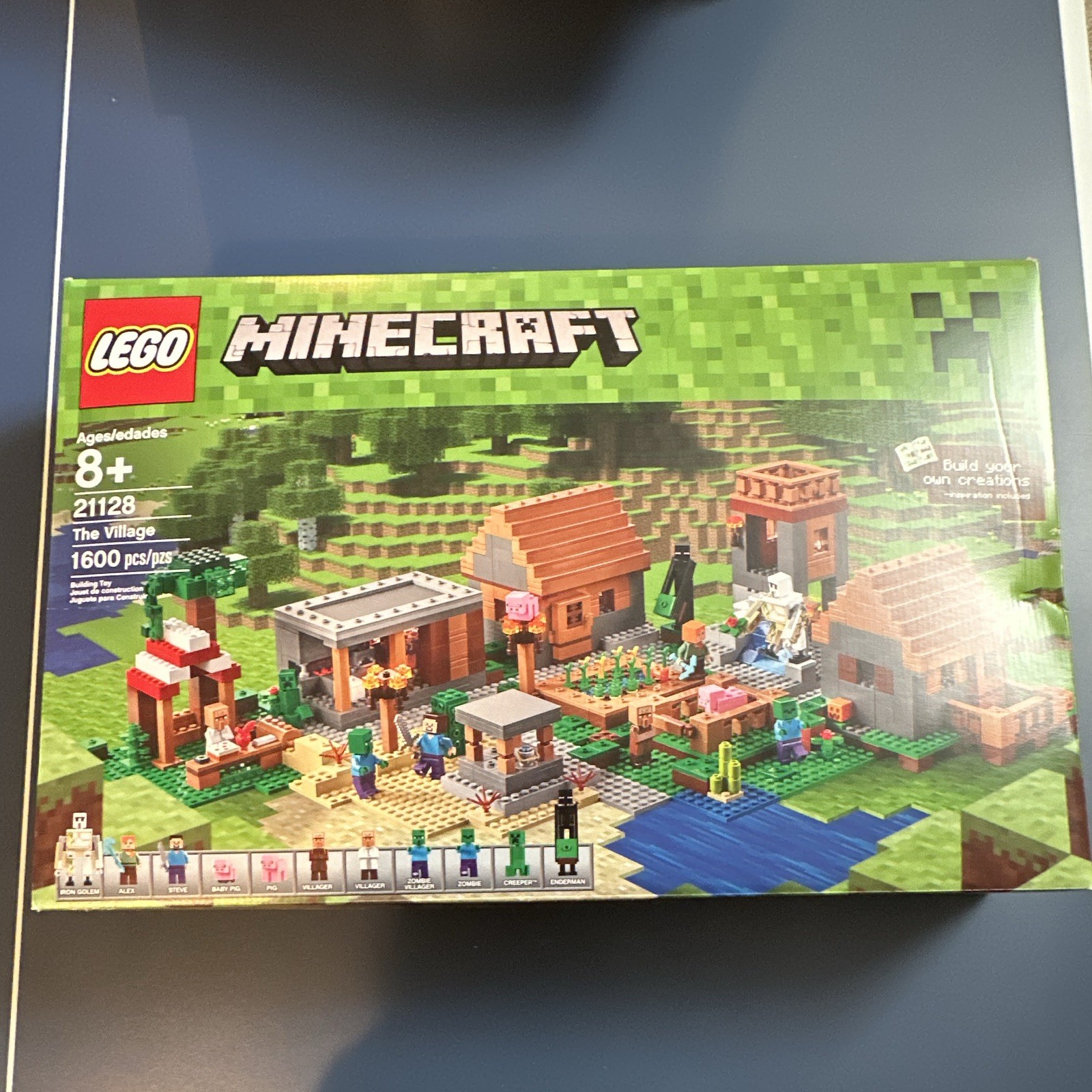 LEGO Minecraft The Village 21128 Complete Set 1600 pcs w/ Box Age 8+