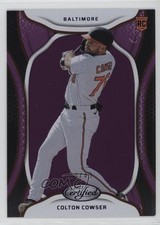 2023 Panini Chronicles Certified Purple 20/49 Colton Cowser #39 12w7
