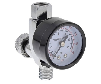 #ad #ad TCP Global Air Adjusting Valve Regulator 1 4 NPT with Gauge Air Pressure Reg $19.99