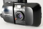[NEAR MINT] Olympus μ mju Black AF Compact 35mm Point & Shoot from JAPAN