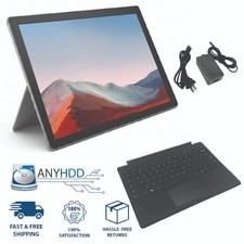Microsoft Surface Pro 7 i7 16GB RAM 1TB SSD 12.3" Tablet  Keyboard Platinum 