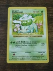 Pokemon Base Set Shadowless Bulbasaur 44/102 Non Holo LP