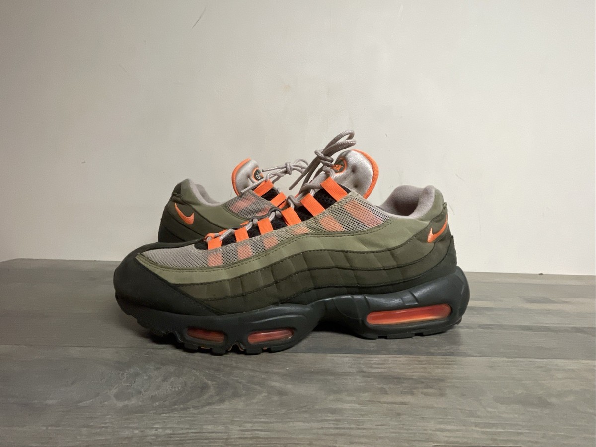 【海外限定】airmax95 \"Khaki/Black-TotalOrange\" 海外限定】airmax95 