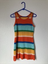 Vintage Crochet Dress Shoulder - Armpit 9 Armpit - Armpit 14 Full Length 30