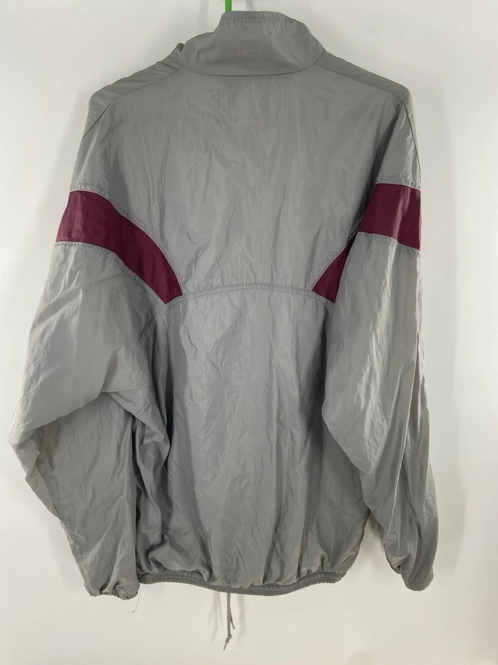 Vintage 90s Mississippi State Bulldogs Basketball Jacket Windbreaker Size Large - Image 4 of 4