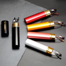 Compact Reading Glasses with Aluminum Tube Case Men Women Spring Hinge Reader