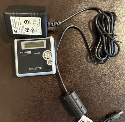 Creative Nomad MuVo2 4.0GB MP3 player with Power Supply | eBay