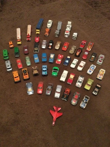 Vintage Toy Car and lorries Dinky Job Lot Matchbox Corgi Majorette