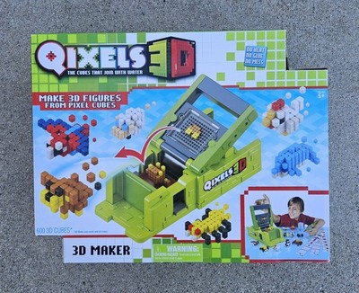 QIXELS 3D Maker Kit 600 3D Cubes, Templates and more Brand New Factory Sealed