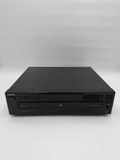Sony CDP-C435 5-Disc CD Changer Carousel Player Tested Works