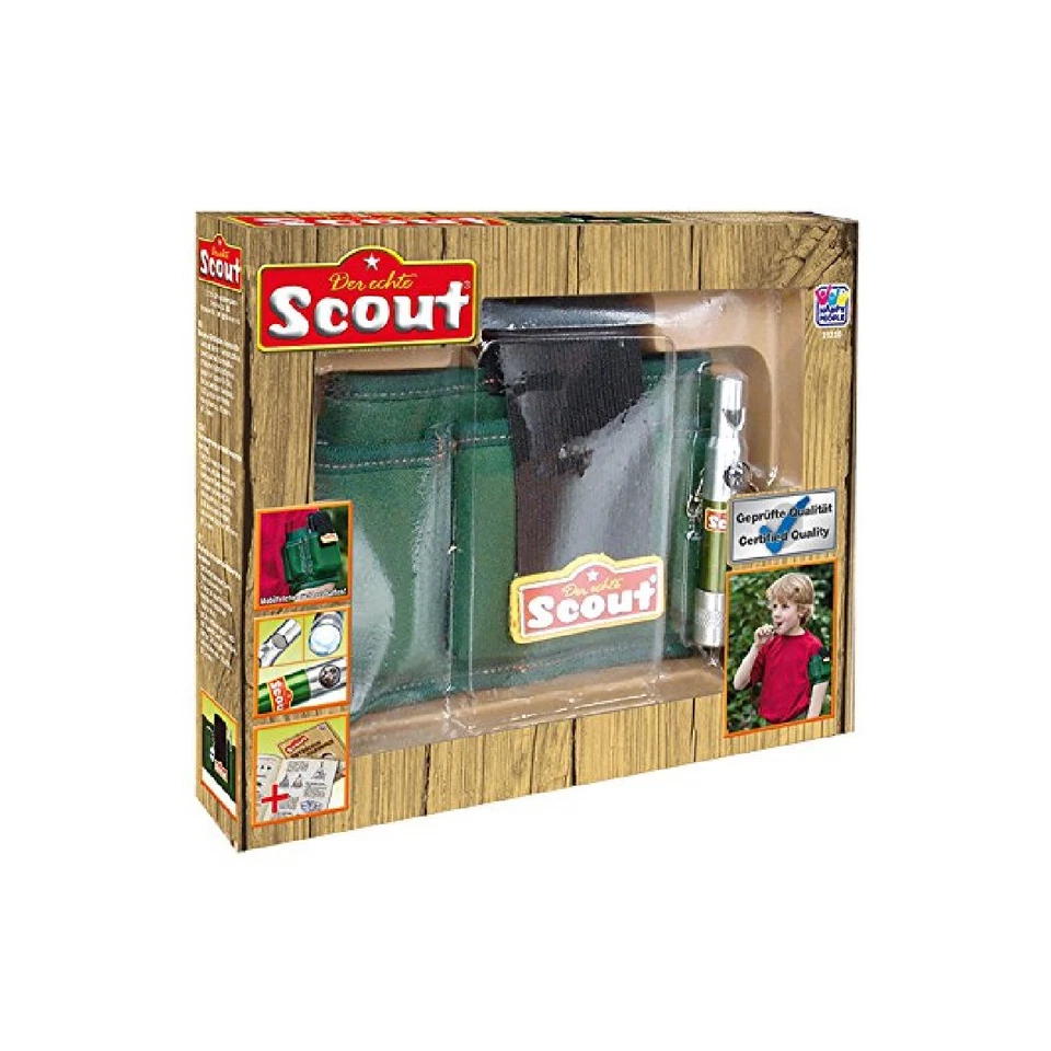 Scout Neopren-Entdecker-Armtasche Armband Entdeckerset 3in1 Taschenlampe Kompass - Bild 3 von 3